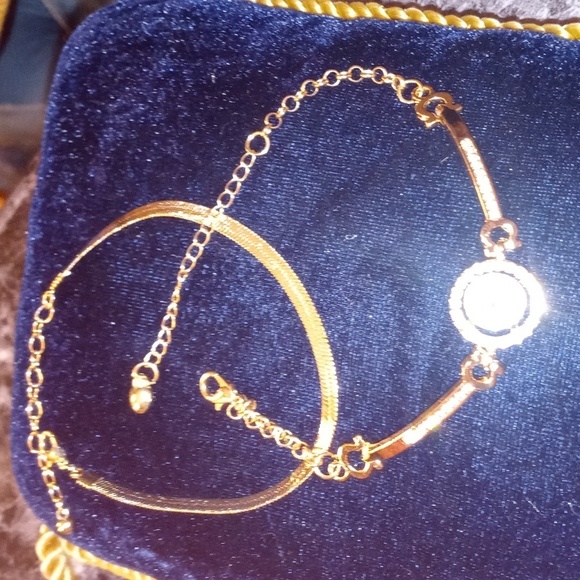 Bracelets set gold plated set 2 - Picture 3 of 8